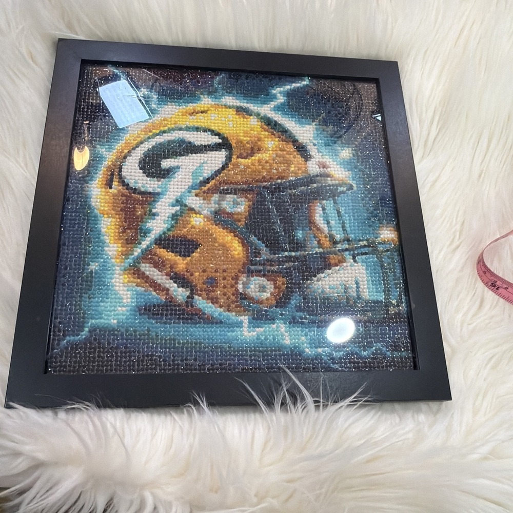Green Bay Packers Diamond Painting 3D Painting Framed Complete Football